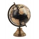 Globe terrestre déco, Petit Modèle La Pérouse, Version Noire, H 39 cm