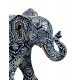 Statuette Eléphant, Taille 3, Mod Pendjab, L 20 cm