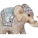 Statuette Eléphant, Taille 3, Mod Pendjab, L 20 cm