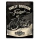 Plaque 3D métal Harley Davidson : Eagle HD Since 1903, 40 x 30 cm