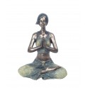 Statuette femme : Songe, hauteur 13 cm