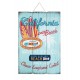 Plaque Bois Vintage : Chill Our California, H 60 cm