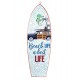 Planche de Surf déco : Mod Happyness & Combi, H 60 cm
