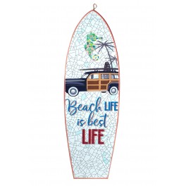 Planche de Surf déco : Mod Happyness & Combi, H 60 cm