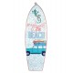 Planche de Surf déco : Mod Beach & Life, H 60 cm