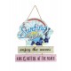 Silhouette Bois : Surfing Aloha Beach, L 38 cm