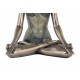 Statuette Femme Antic Line, Coll Yoga, Modèle 1, L 14 cm