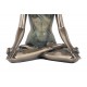 Statuette Femme Antic Line, Collection Yoga, Hauteur 14 cm