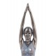Statuette Femme Antic Line, Coll Yoga, Modèle 1, L 14 cm