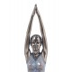 Statuette Femme Antic Line, Coll Yoga, Modèle 1, L 14 cm