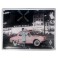 Plaque Métal 3D : Renault Dauphine Moulin Rouge, Colorisée, L 40 cm