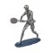 Statuette Sport : Le Joueur de Tennis, Finition Antic Line, H 18 cm