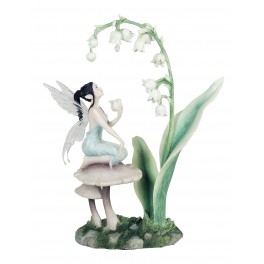 Statuette XL Fée du muguet, Rachel Anderson, Fantasy, H 31 cm