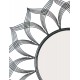 Miroir Design : Modèle Indus Chic en métal 2, H 80 cm