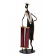 Sculpture Musicien Fer : Le Percussioniste, Coll. Jazz Art, H 30 cm