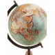 Globe terrestre, Coll La Pérouse, Coloré, H 32 cm