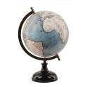 Globe terrestre, Coll La Pérouse, Bleu & Noir, H 32 cm
