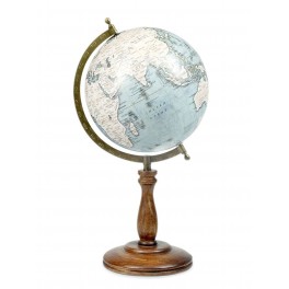 Globe terrestre déco, Petit Modèle La Pérouse, Version Noire, H 39 cm