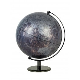 Globe terrestre déco, Modèle Antic Grey Exclusiv, H 30 cm
