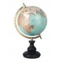 Globe terrestre, Coll La Pérouse, Bleu, H 32 cm