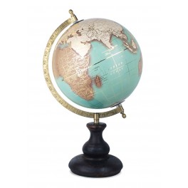 Globe terrestre déco, Modèle La Pérouse, H 41 cm