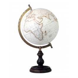 Globe terrestre déco, Modèle La Pérouse, H 41 cm