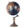 Globe terrestre déco, Petit Modèle La Pérouse, Version Noire, H 39 cm