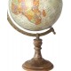 Globe terrestre, Coll La Pérouse, Coloré, H 37 cm