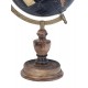 Globe terrestre, Coll La Pérouse, Noir & Doré, H 39 cm