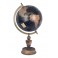 Globe terrestre déco, Petit Modèle La Pérouse, Version Noire, H 39 cm