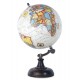 Globe terrestre déco, Modèle La Pérouse, H 41 cm