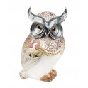 Figurine Chouette, Mod Silver Royal, H 17 cm