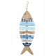 Déco murale Métal & Bois flotté : Poisson, L 40 cm