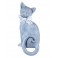 Figurine Chat Debout Bord de Meuble, Coll Charlotte, H 23 cm