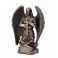 Statuette résine : L'archange Saint Michel, Prière et Glaive H 22 cm