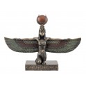 Statuette résine Egypte : Déesse et Reine Isis, L 26 cm