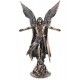 Statuette résine : L'archange Uriel, L'éclaireur de Dieu, H 28 cm