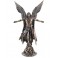 Statuette résine : L'archange Uriel, L'éclaireur de Dieu, H 28 cm