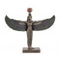 Statuette résine Egypte : Déesse et Reine Isis, L 26 cm
