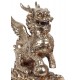 Statuette XL : Africaine en pagne kita, Collection Ethnik, H 60 cm