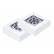 Set 8 sous-bocks Rétro, Motifs Carreaux de Ciment, H 10,8 cm