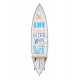 Planche de Surf, Etagère & Patère : Surf, Life & Beach, H 80 cm