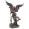 Statuette résine : L'archange Saint Michel, H 35 cm