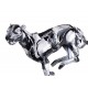 Statuette Taureau Design XL Fer, Design multicolore, L 51 cm