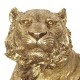 Statuette Lion couché XL, Modèle baroque doré, L 80 cm