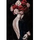 Tableau moderne Femme : Dos nu 3, H 120 cm