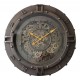 Horloge Murale industrielle Cadran Chrono Mordoré, H 60 cm