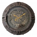 Grande horloge industrielle, Modèle Engrenages 1, L 76 cm