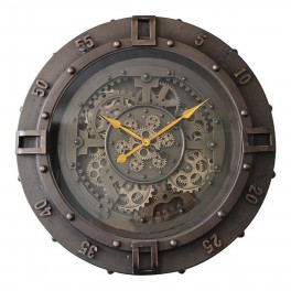 Grande horloge industrielle, Modèle Engrenages 1, L 76 cm