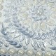 Boite à Bijoux et Coffre en Aluminium avec Perles Métalliques Nacrées, L 26 cm